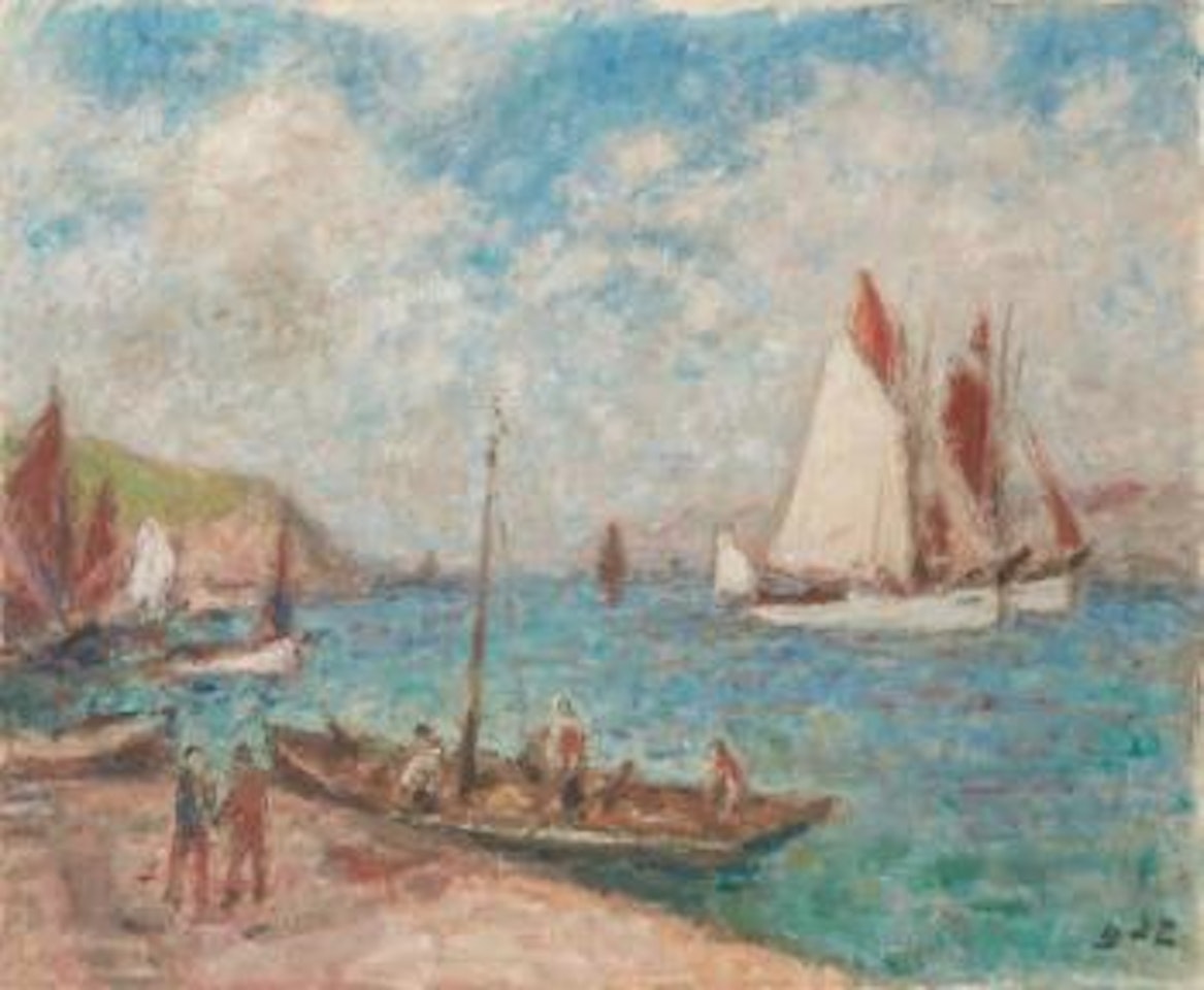 Le port by Georges d’Espagnat
