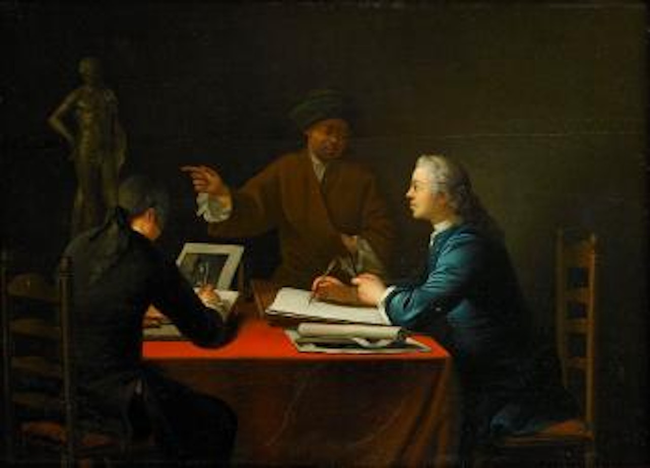 Vid ritbordet by German School