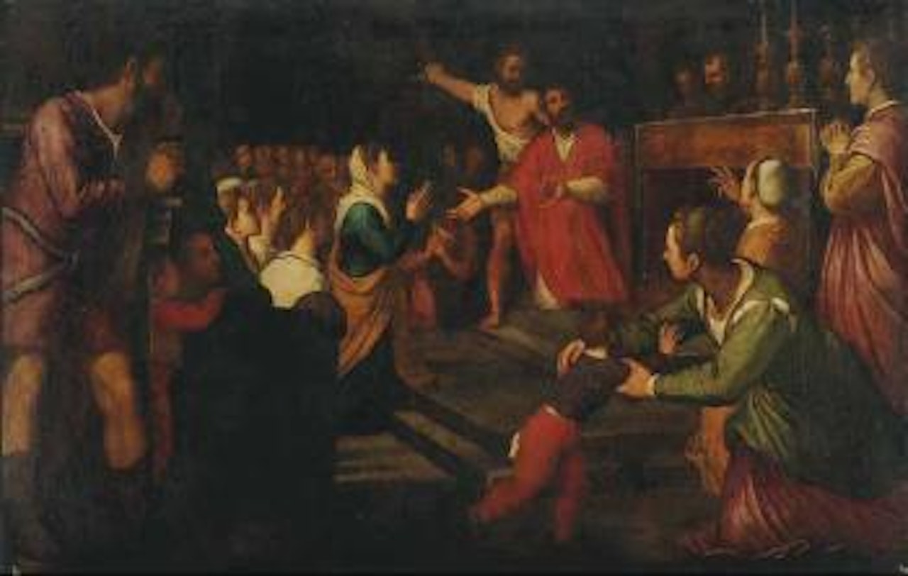 Das Martyrium by Jacopo Palma il Giovane