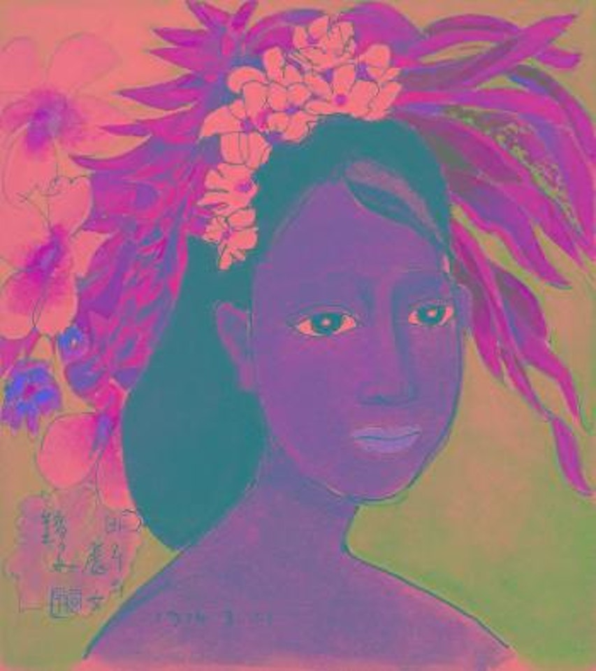 Woman in Bali by Chun Kyung-ja