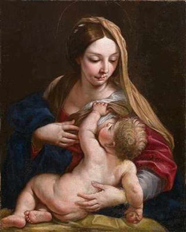 The Virgin and Child by Roman School