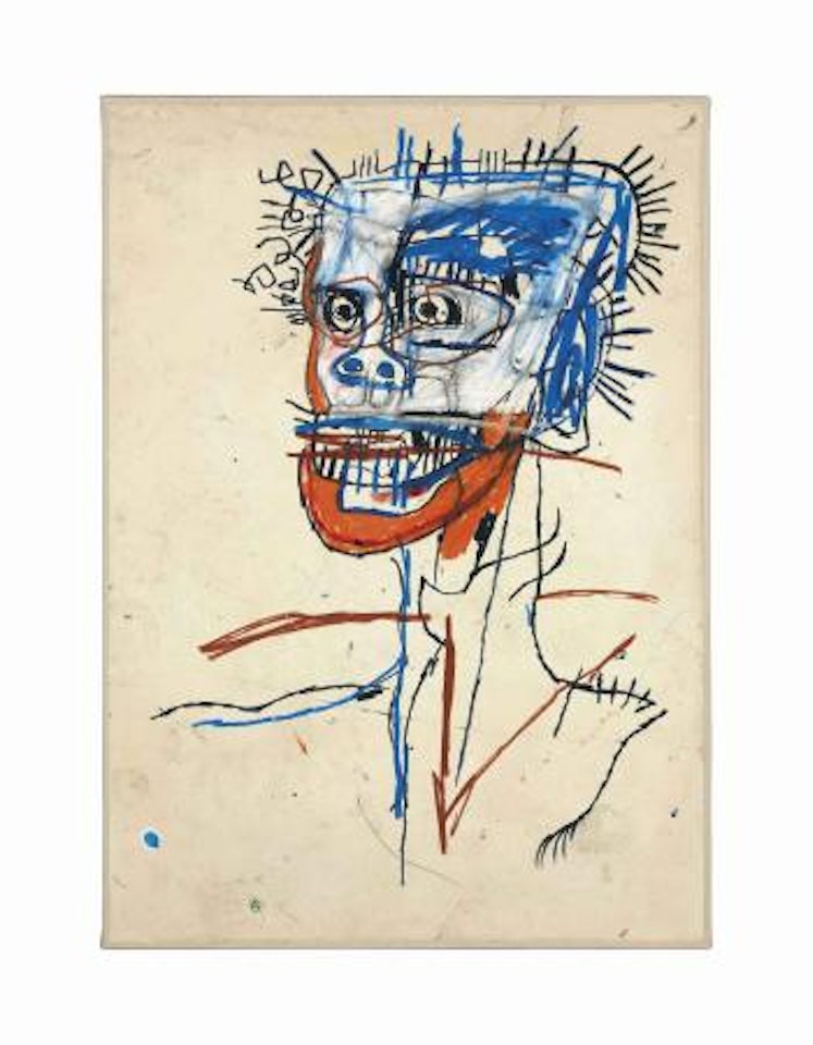 Untitled (Head of Madman) by Jean-Michel Basquiat