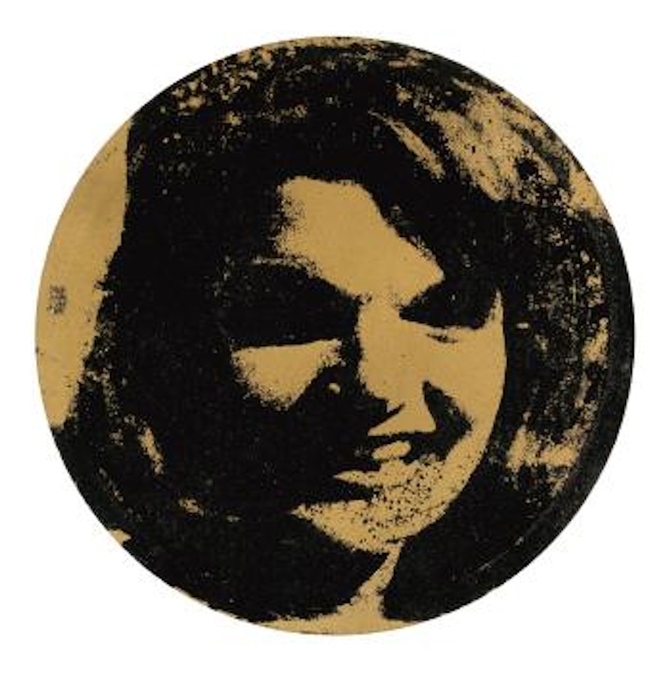 Round Jackie by Andy Warhol