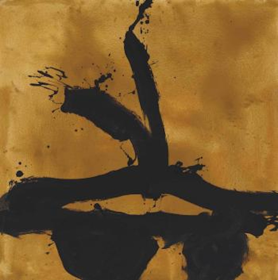 Black Figuration No. 2 by Robert Motherwell