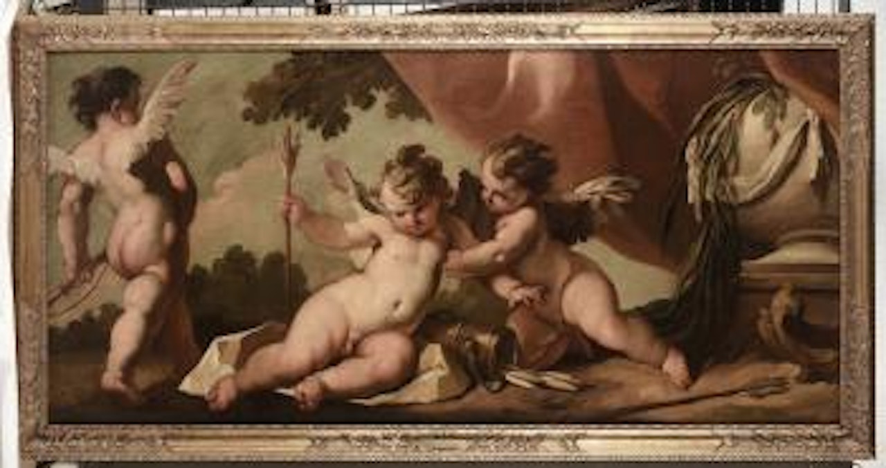 Gioco di putti by Gaspare Diziani