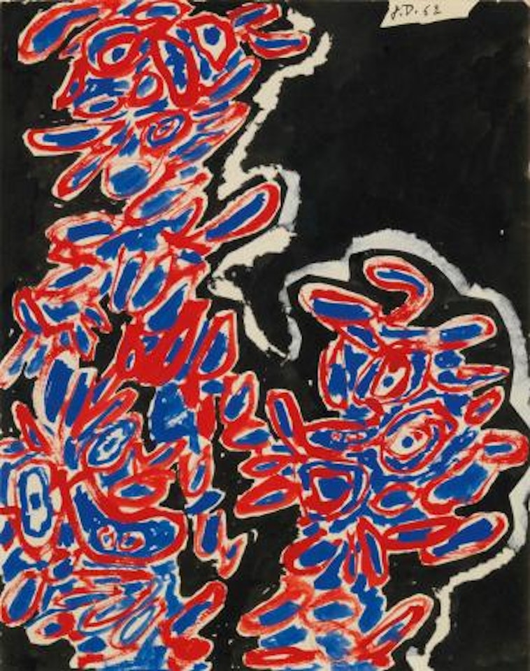 Trois Personnages by Jean Dubuffet