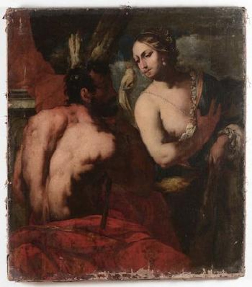 Ercole ed Onfale by Antonio Zanchi