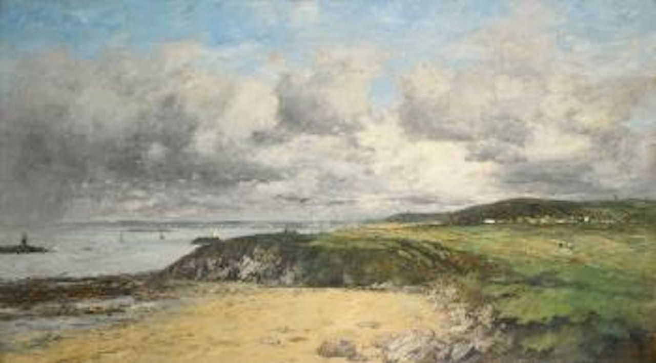 Environs De Portrieux by Eugène Boudin