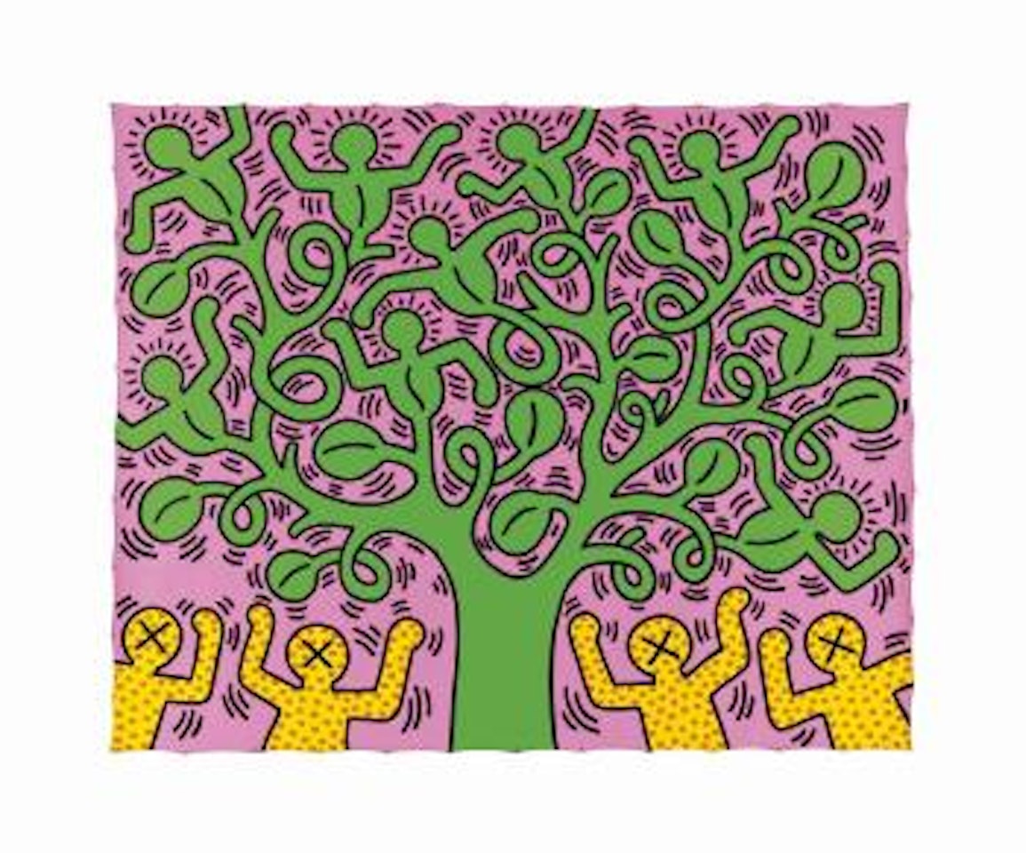 Tree Of Life by Keith Haring