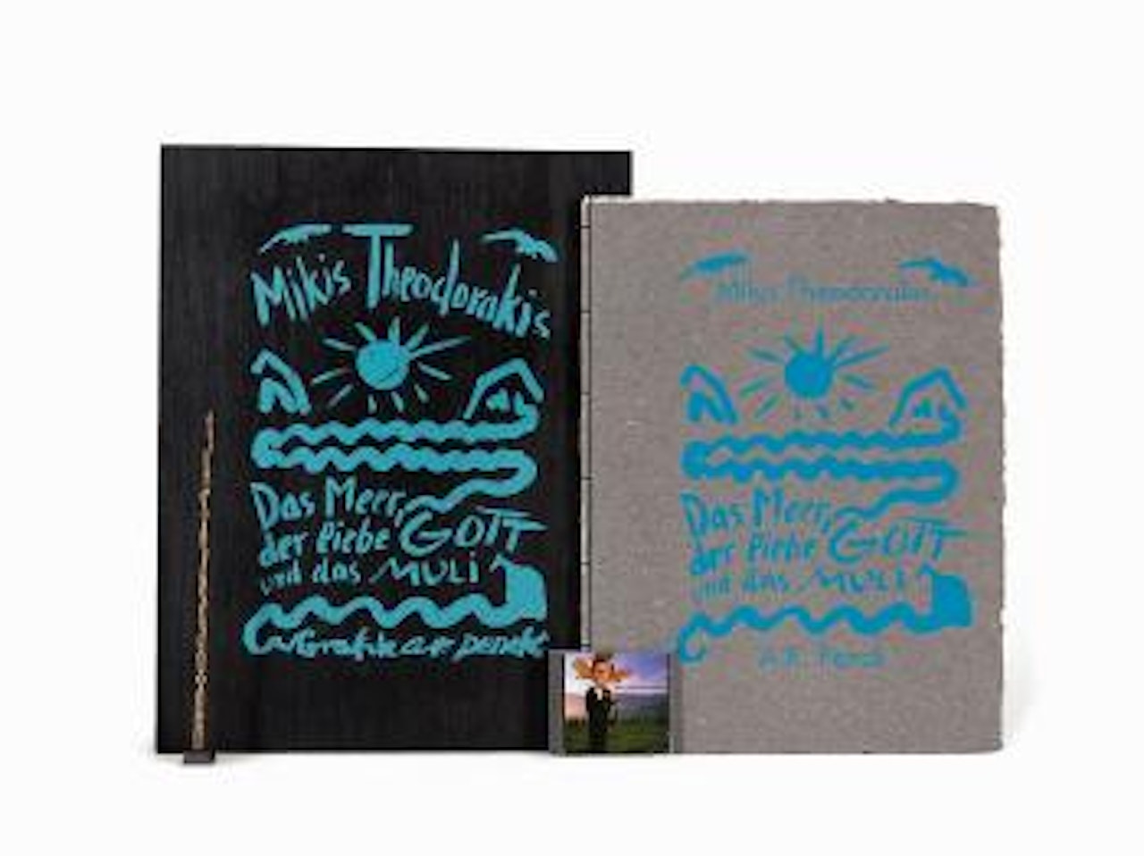 Das Meer, Der Liebe Gott Und Das Muli by A.R. Penck