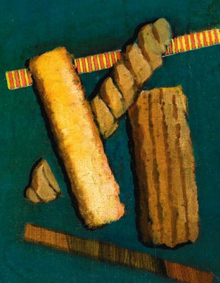 Composizione Con Biscotti E Mostrine by Giorgio de Chirico