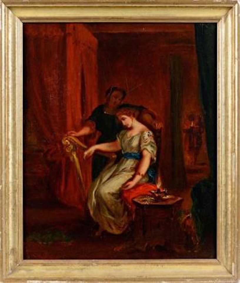 Othello et Desdemone by Eugene Delacroix