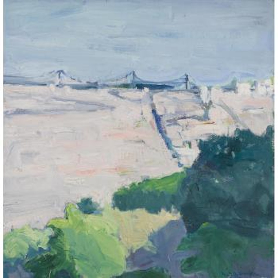 View from Russian Hill, San Francisco by Paul Wonner