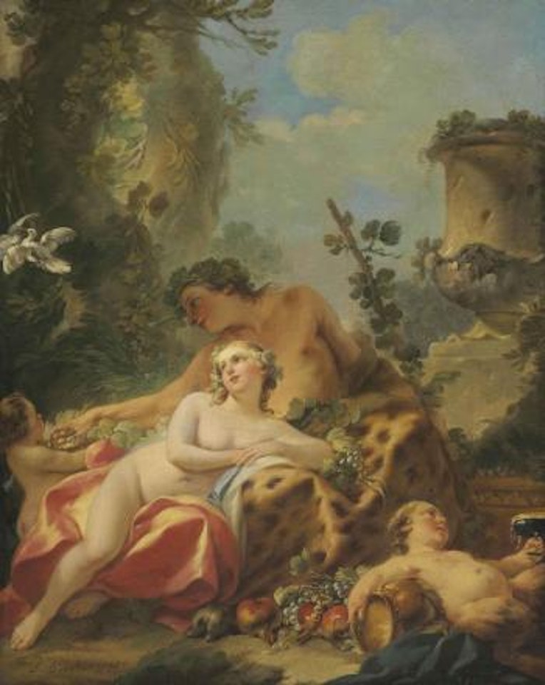 Bacchus and Ariadne by Jean Baptiste Marie Pierre