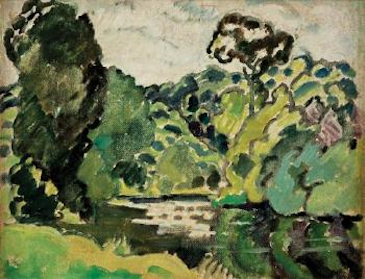 Le bois de Boulogne by Louis Valtat