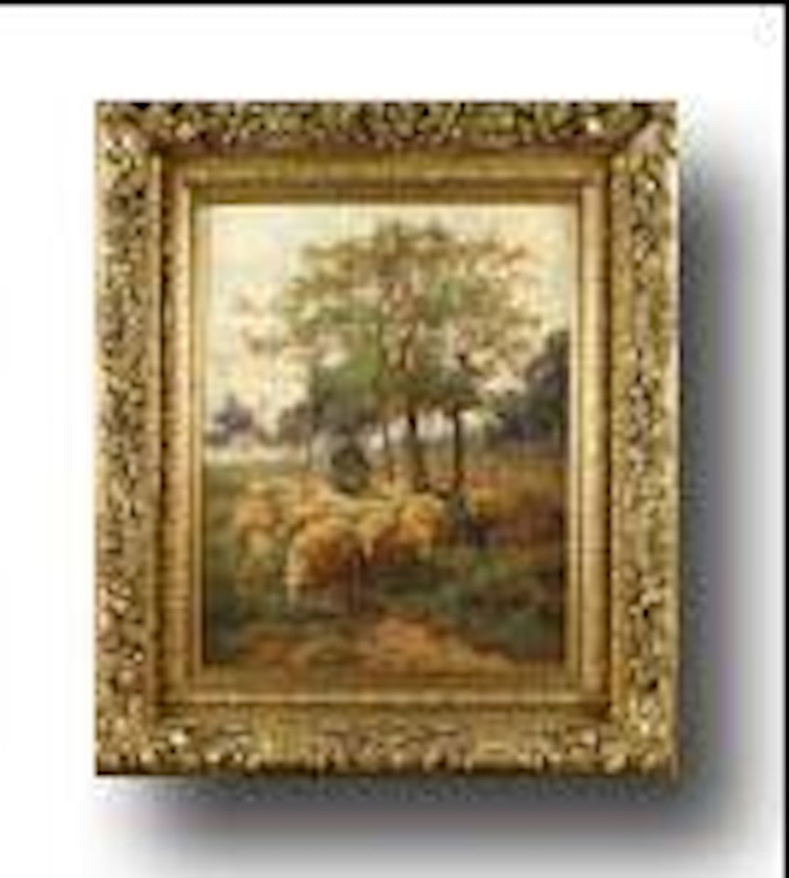 Berger et ses moutons by Frans de Beul