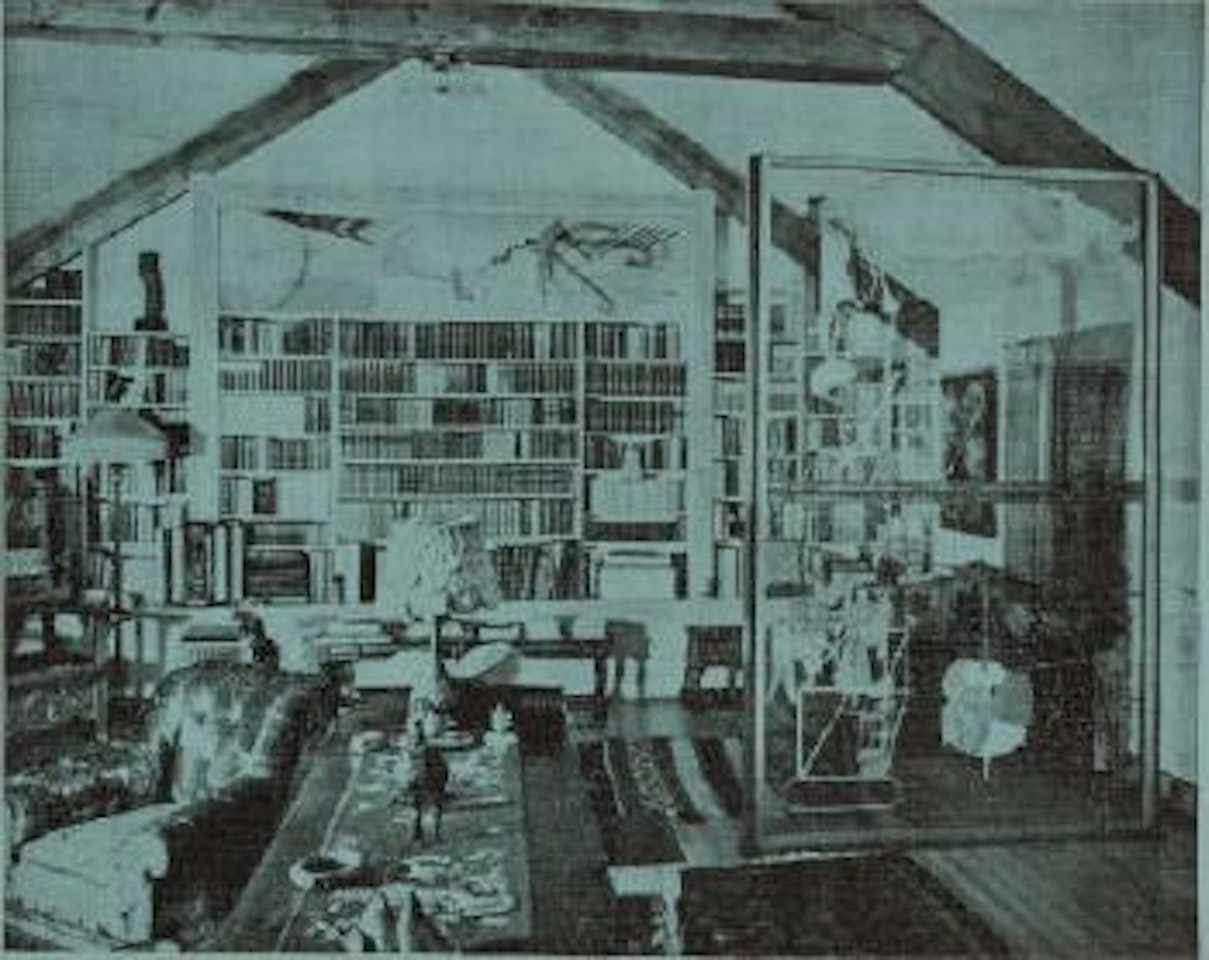 Katherine Dreier's Living Room by Richard Pettibone