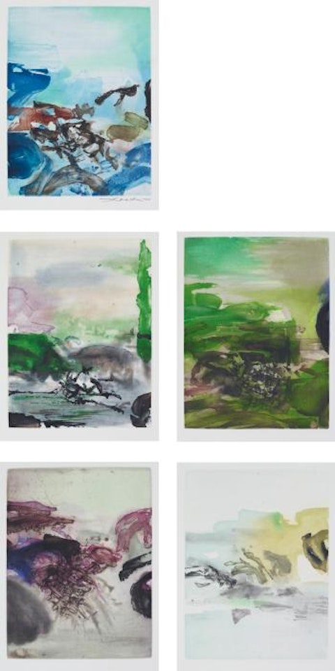 Randonnées (Rambles) by Zao Wou-Ki