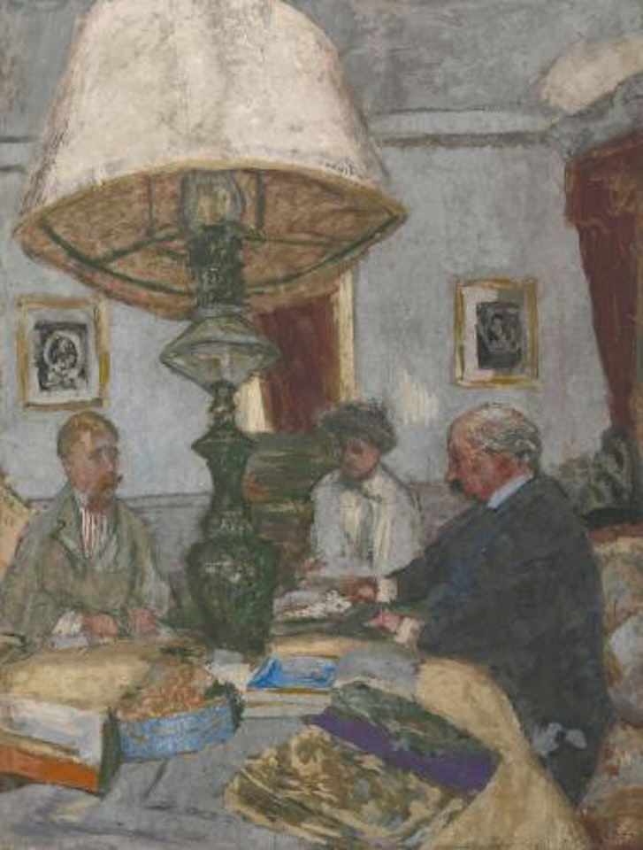 Sous La Grande Lampe À Saint-jacut by Édouard Vuillard