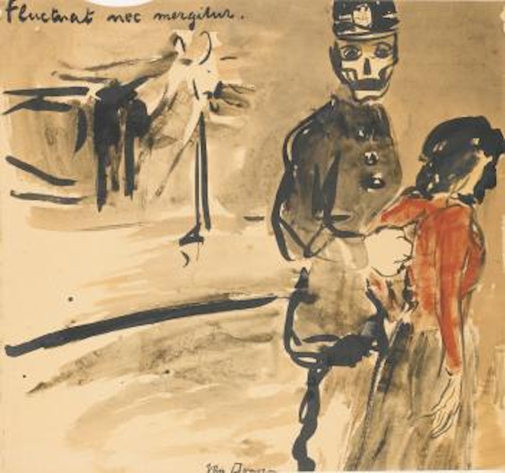 Fluctuat Nec Mergitur (Tossed on The Waves but not Sunk) by Kees van Dongen
