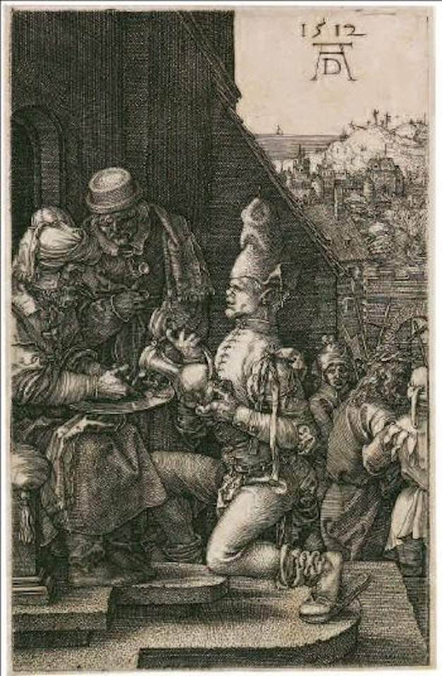 Die Handwaschung des Pilatus by Albrecht Dürer