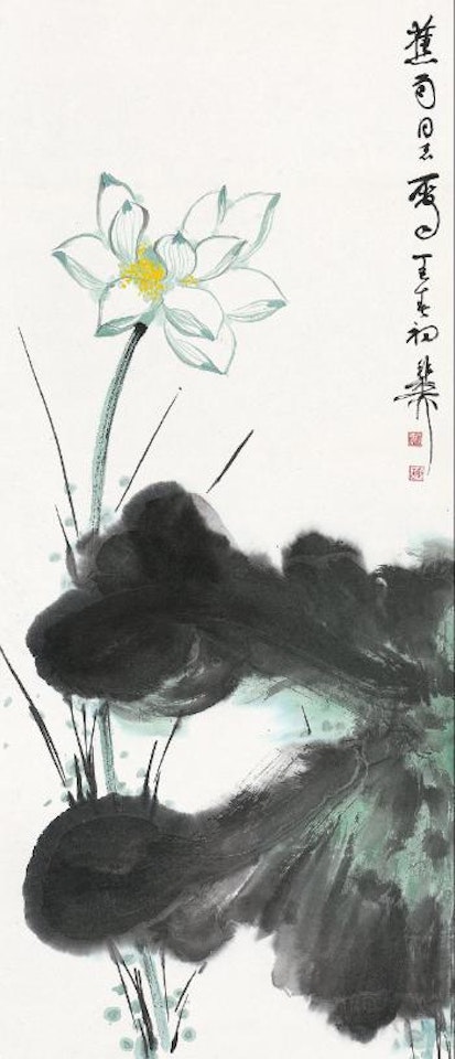 Lotus by Xie Zhiliu