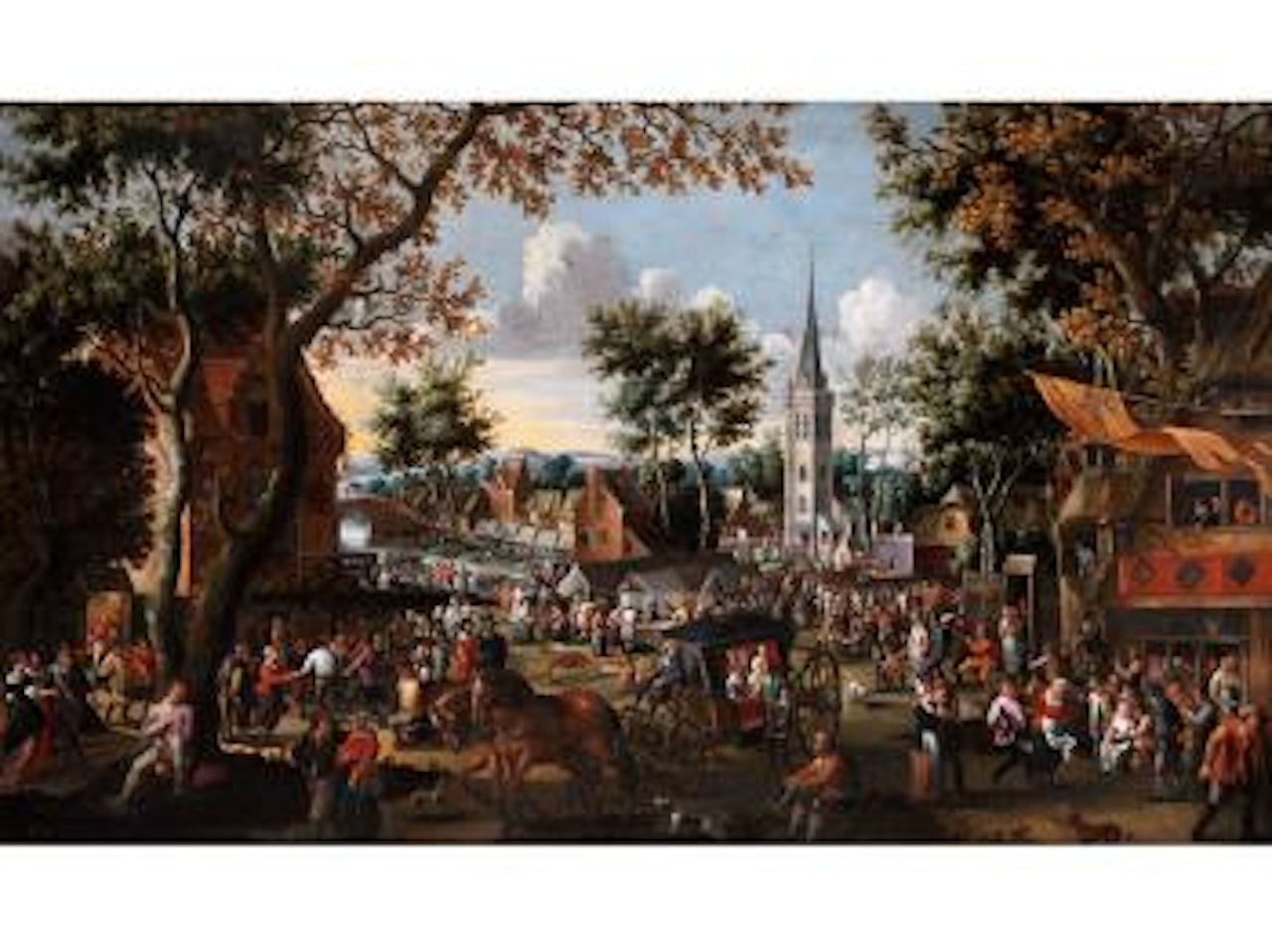 Dorfkirmes by Flemish School