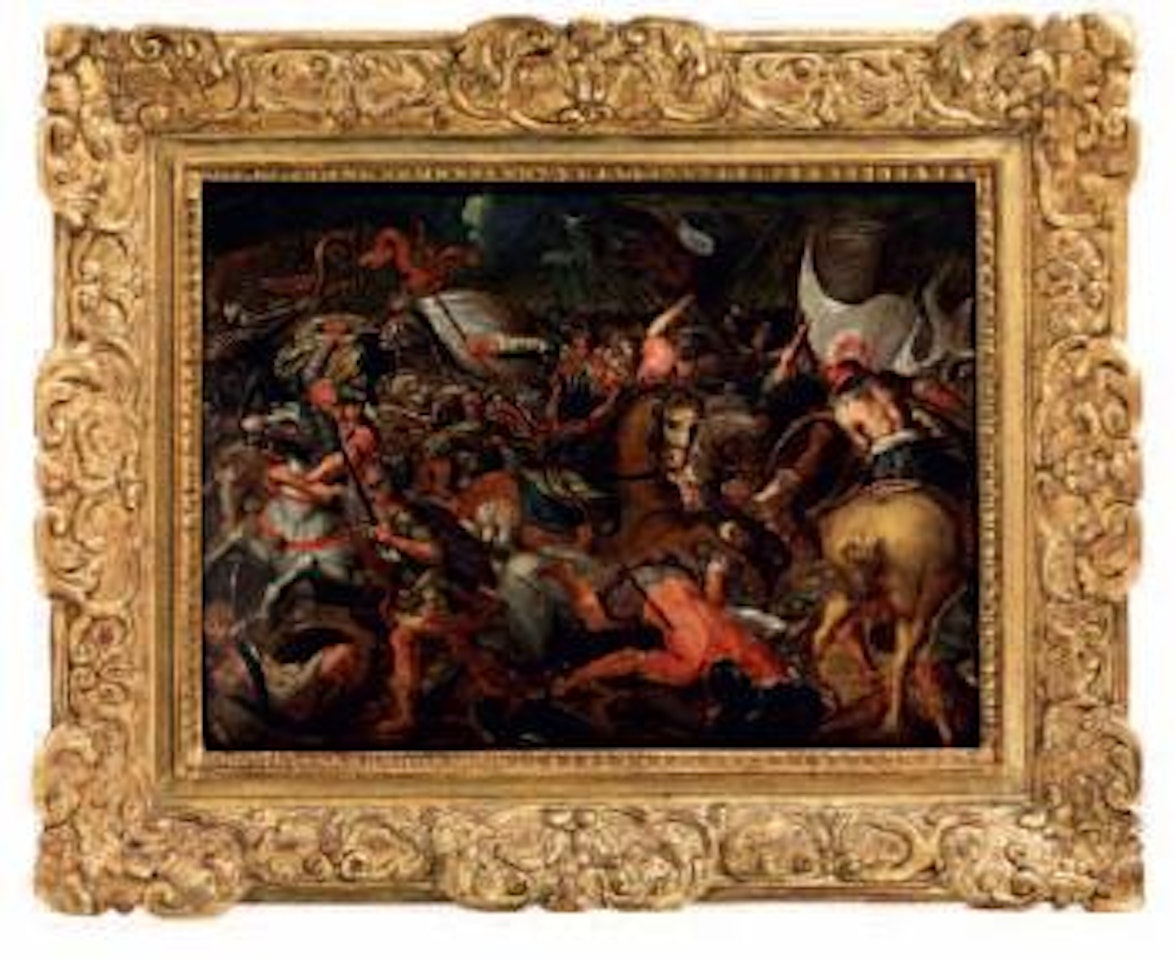 Antike Reiterschlacht by Flemish School