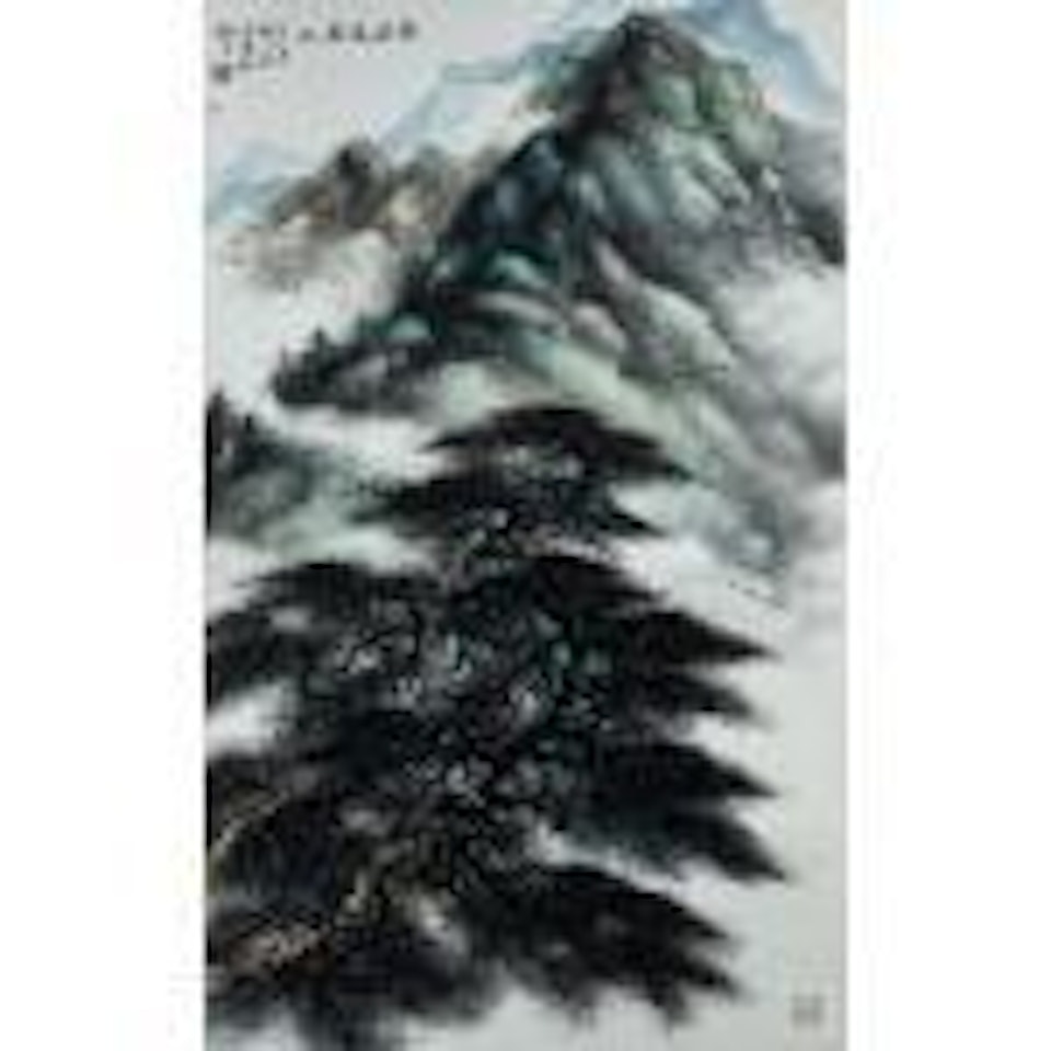 Landscape by Li Xiongcai