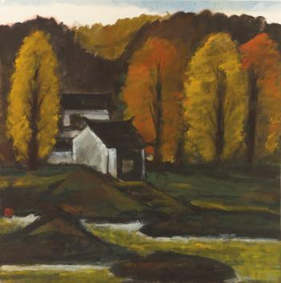 Landscape by Lin Fengmian