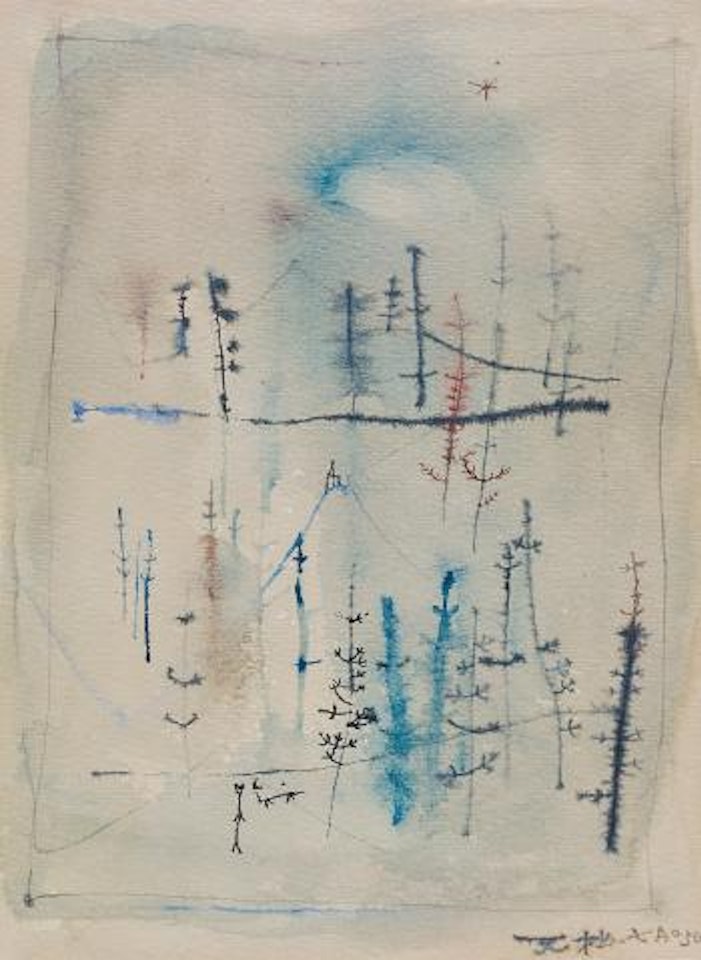 Sans Titre by Zao Wou-Ki