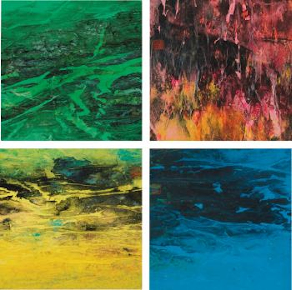 The 56th of four season series by Liu Kuo-Sung (Liu Guosong)