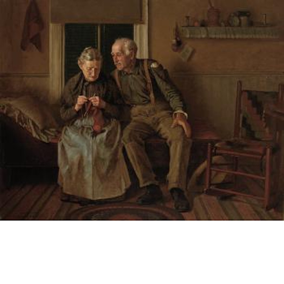 Still Courting by John George Brown