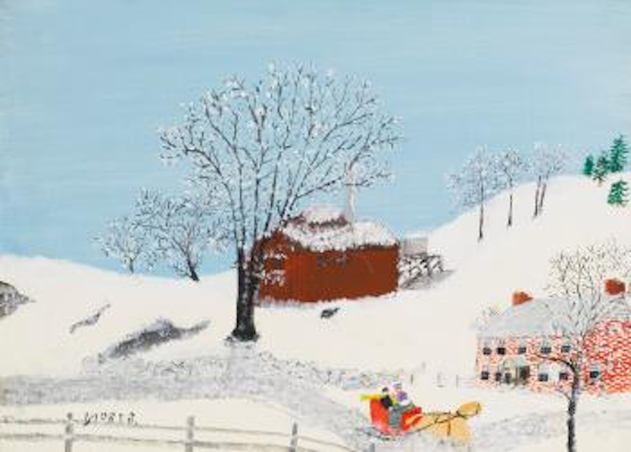 Sugar House by Grandma Moses