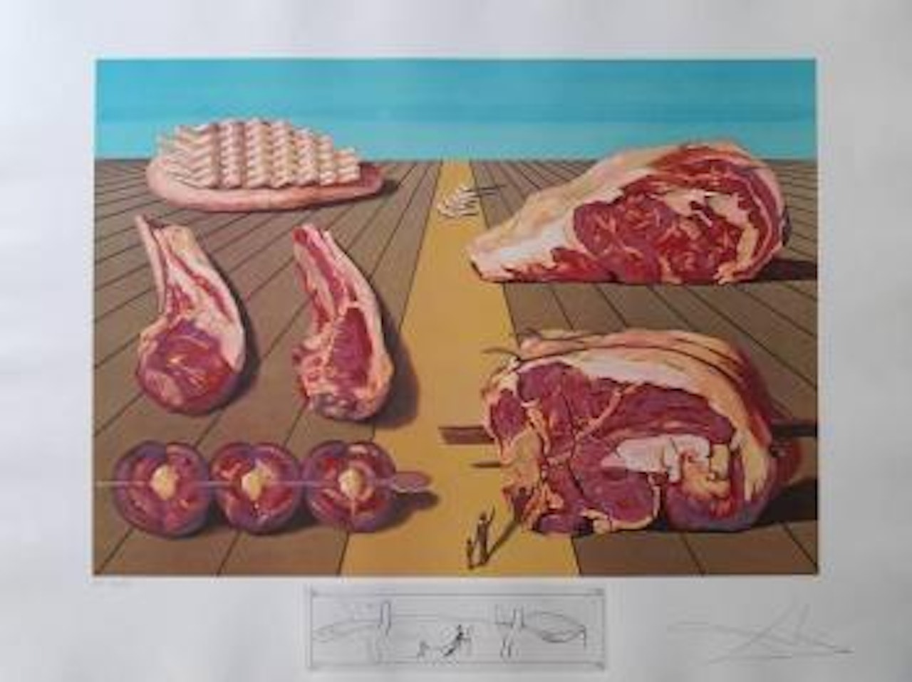 Les Diners de Gala, (Gala's Dinners) by Salvador Dali