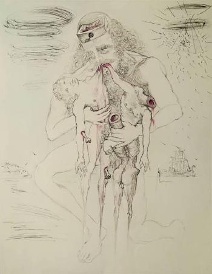 Kronos by Salvador Dali