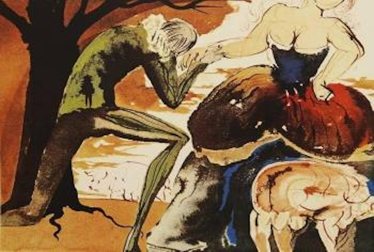 Baisemain (Hand-Kiss) by Salvador Dali