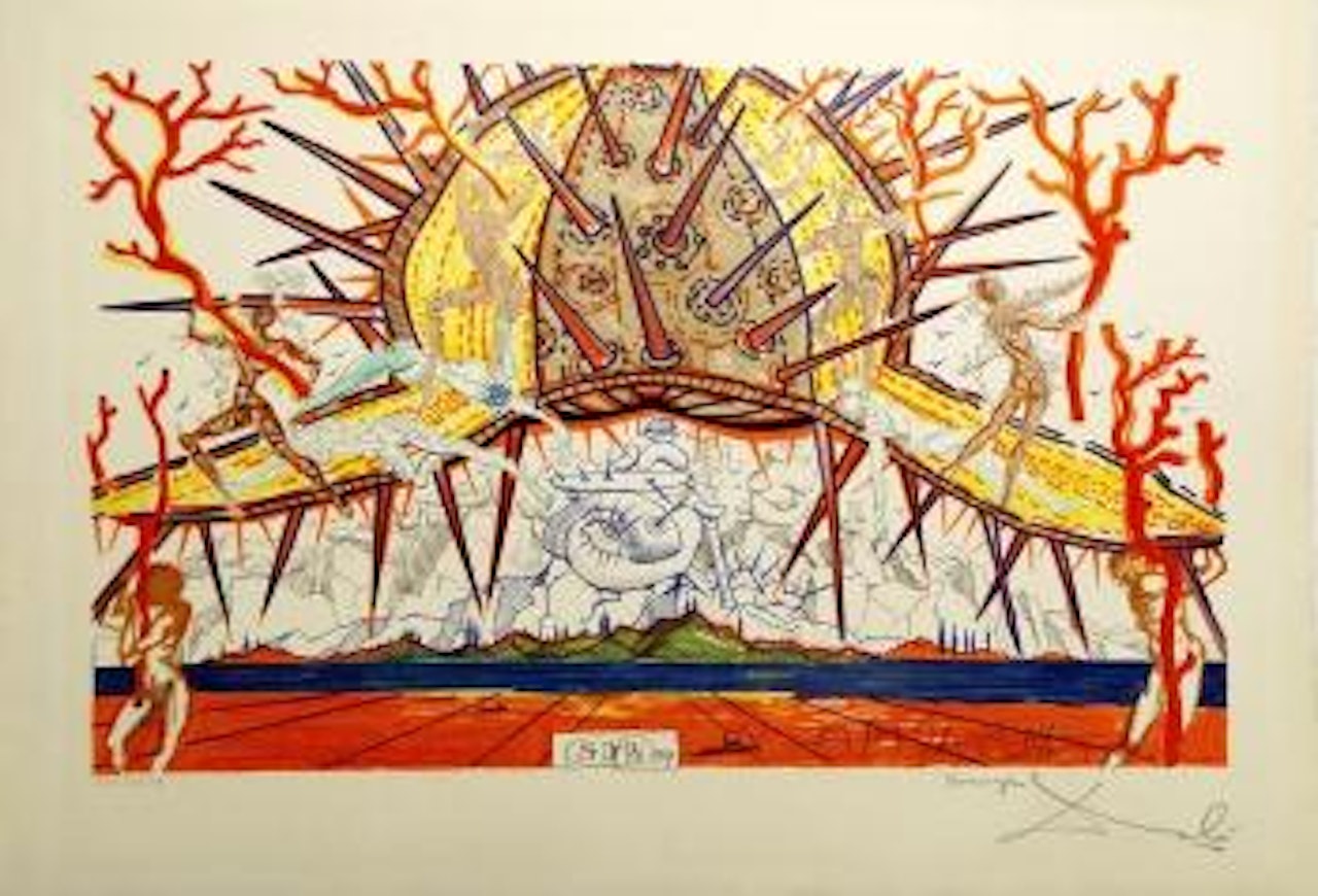 Casino de Beirut - Searching by Salvador Dali
