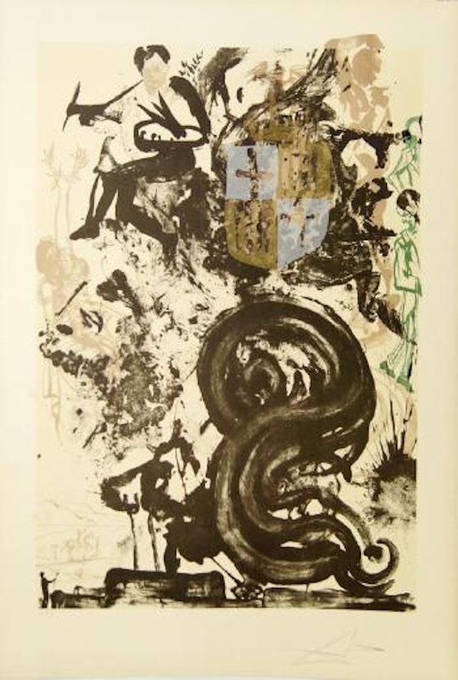 Project of Monument to Picasso by Salvador Dali