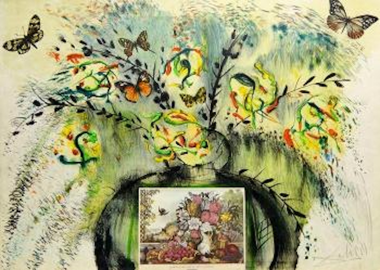 Currier & Ives by Salvador Dali