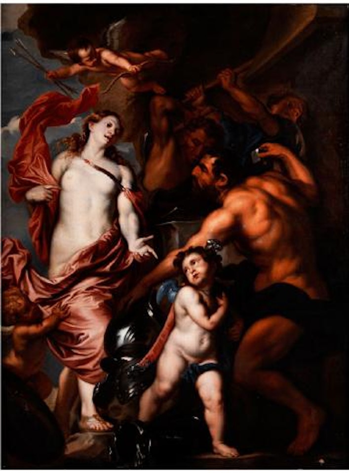 Venus in der Schmiede des Vulkan by Anthony van Dyck