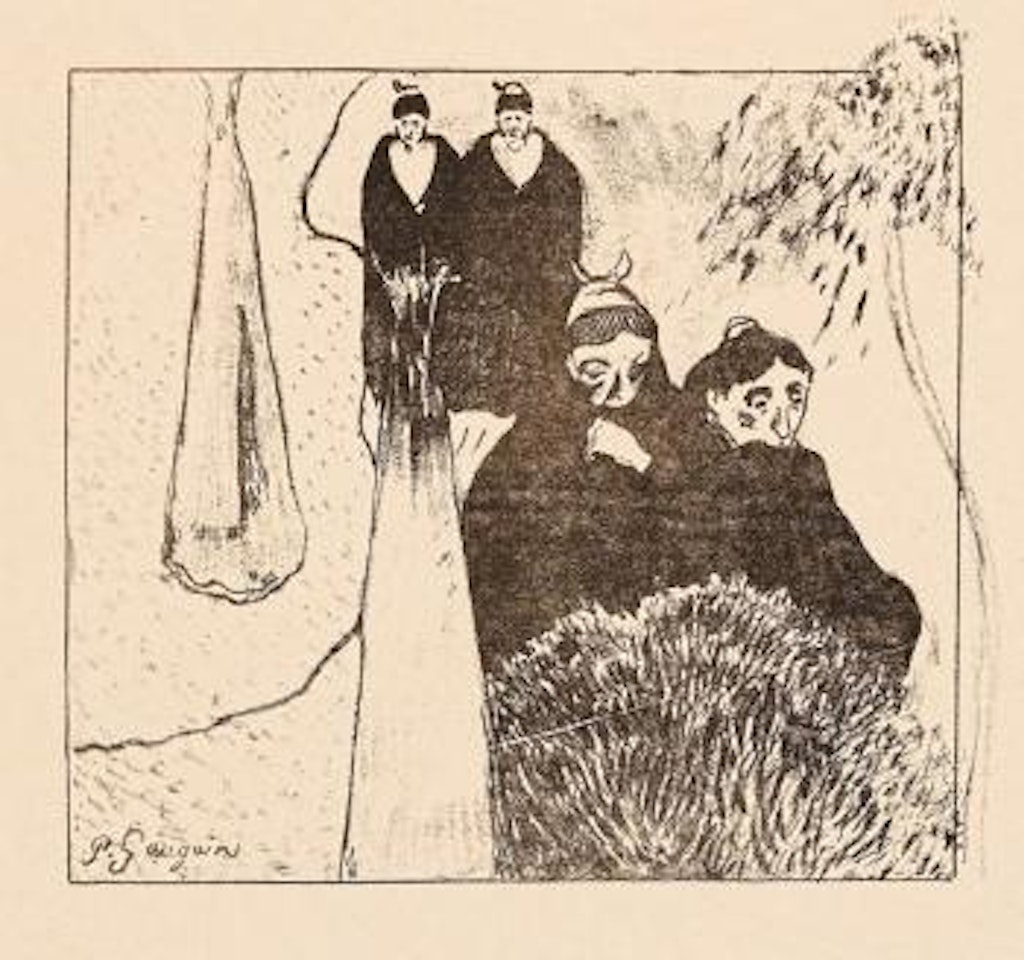 Les Vieilles Filles à Arles by After Paul Gauguin