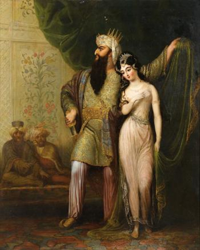 Le Sultan Et La Favorite by French School