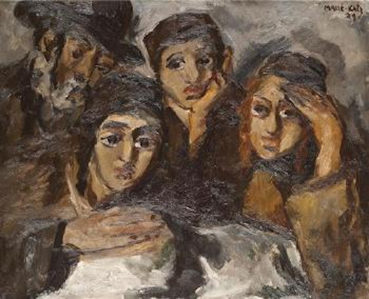 Quatre personnages by Emmanuel Mané-Katz