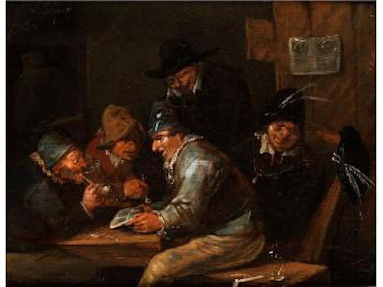 Wirtshausszene by Egbert van Heemskerk III