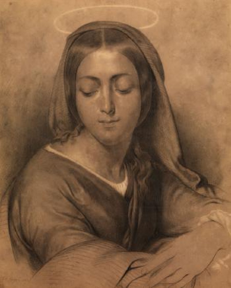 La Vergine by Francesco Hayez