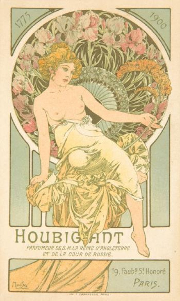 Houbigant by Alphonse Mucha