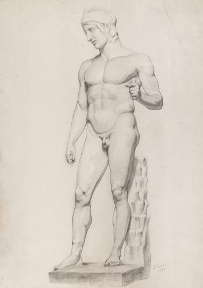 Figuurstudie by James Ensor