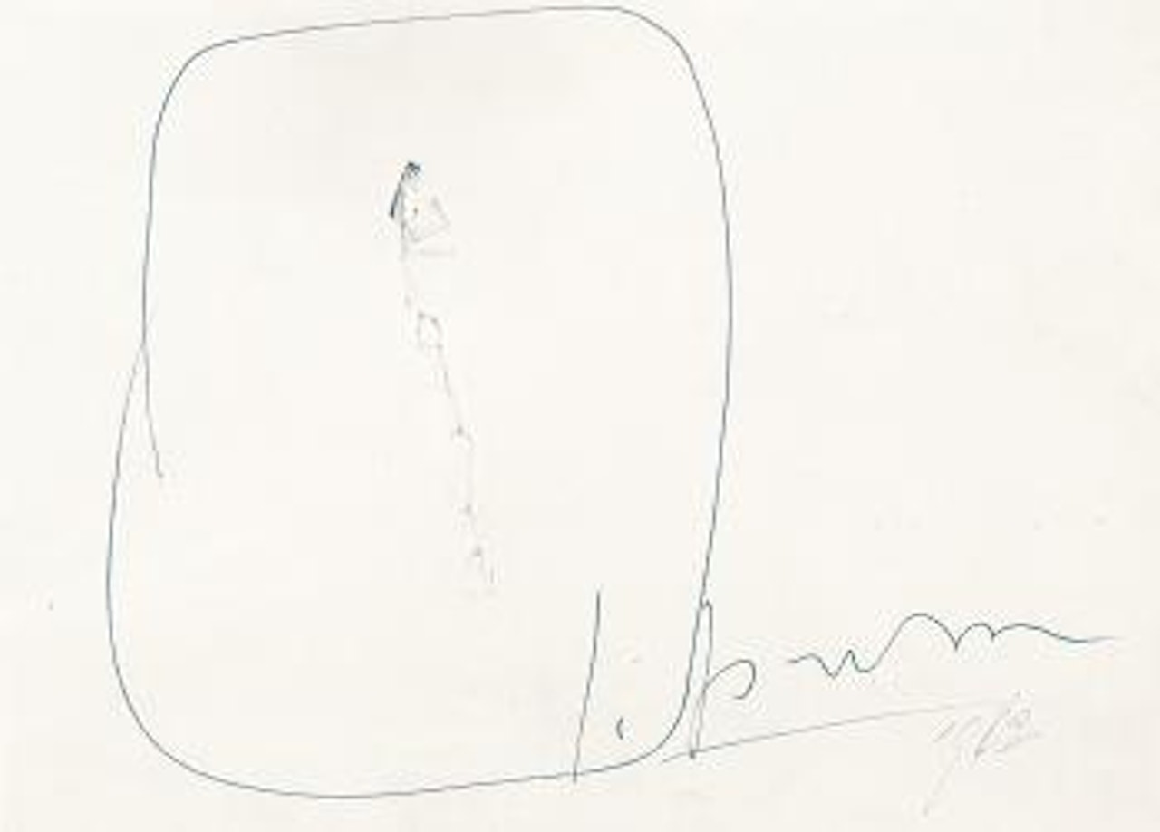 Concetto Spaziale by Lucio Fontana