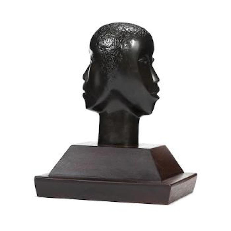 Untitled (Double Face) by Elizabeth Catlett